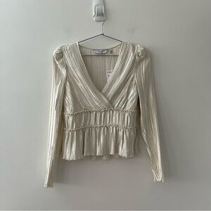 & Other Stories Cream Pleated Too